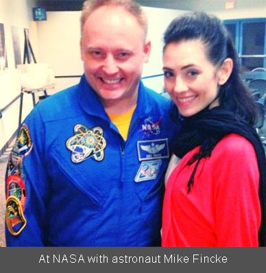 Adrienne Wilkinson NASA Mike Fincke