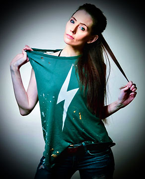 Adrienne Wilkinson Shawn Keehne green shirt lightning
