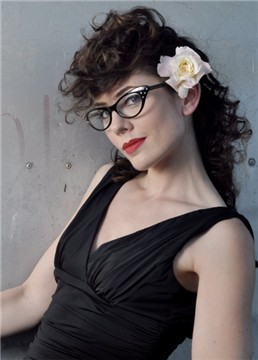 Adrienne Wilkinson black glasses